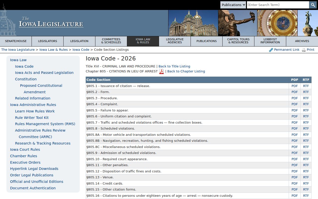 Iowa Code criminal-procedure chapter governing failure-to-appear warrants in Jones County